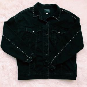 American Eagle Studded Denim Jacket